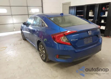 2018 Honda Civic Ex from USA, damaged, VIN 2HGFC2F79JH607482